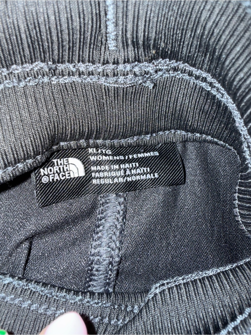 Northface Women’s  Black Drawstring Active Pants XL - Picture 2 of 6